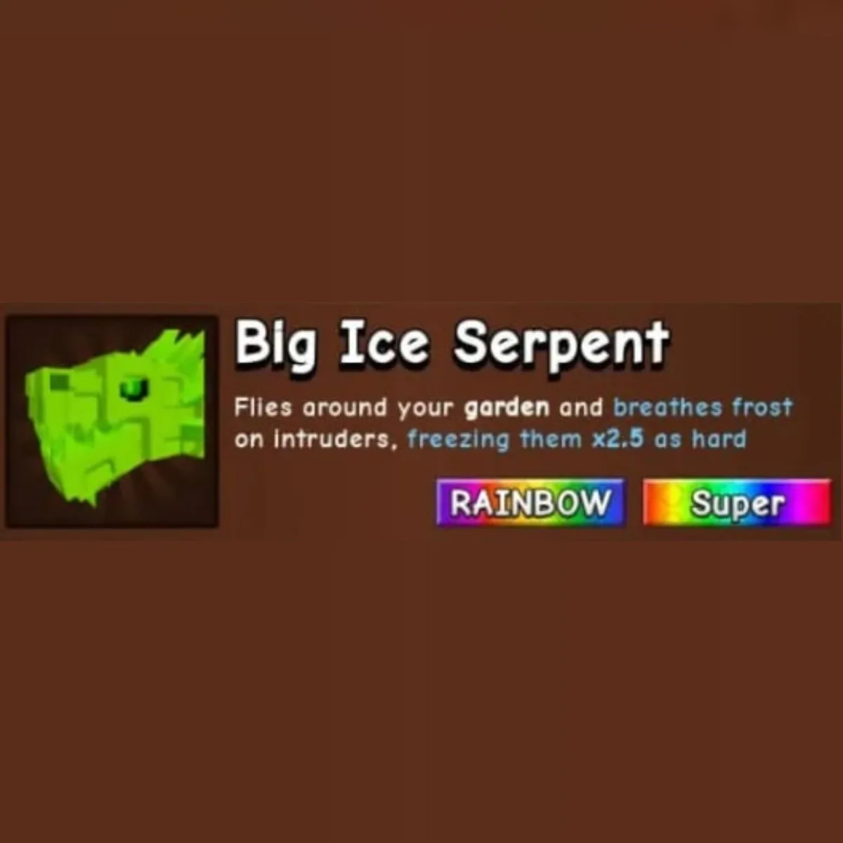 Ice Serpent (Super) — Account account