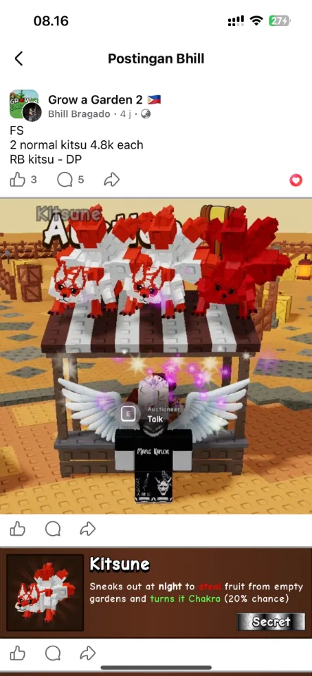 NEW PET ! RAINBOW KITSUNE