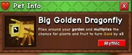 Golden Dragonfly (Mythic)