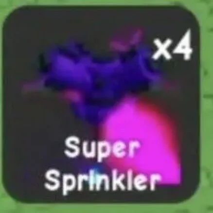 Super Sprinkler — Account account