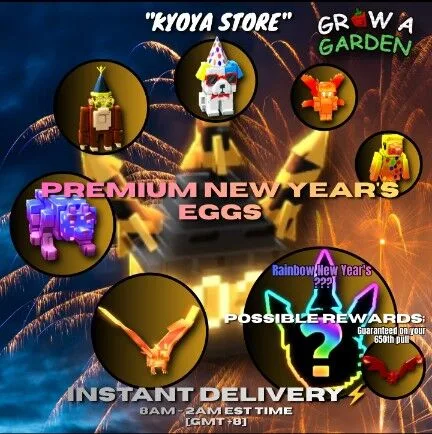 PREMIUM NEW YEAR'S EGGS 10x PIECES