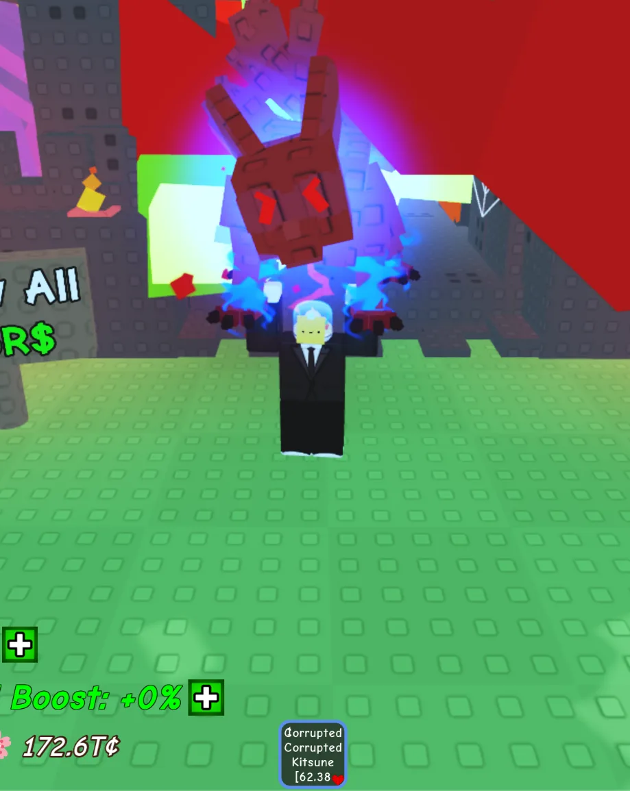 60kg+ Corrupted Corrupted Kitsune super rare
