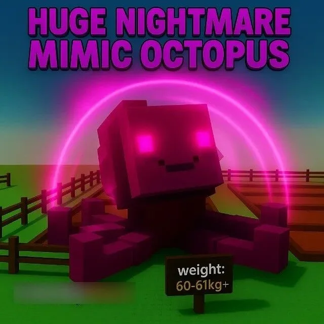 60Kg+ Titanic Huge Titan Nightmare MIMIC OCTOPUS — Account account