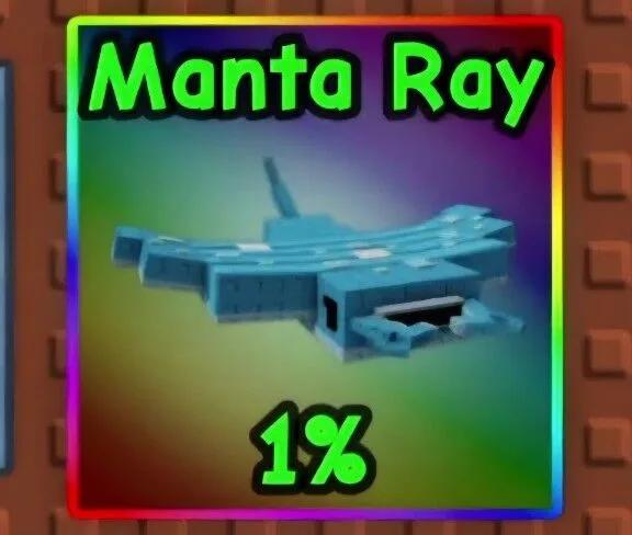 New Pet Manta Ray (90 Off Promotion)