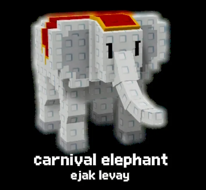 TITAN CARNIVAL ELEPHANT 60KG-61KG READY STOCK INSTAN DELIVERY — Account account