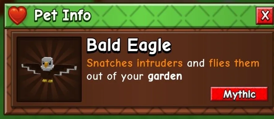 Bald Eagle INSTANT DELIVERY (Mythic)