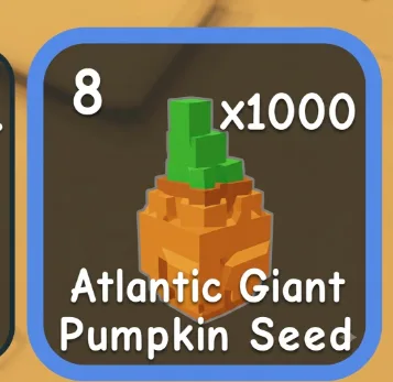 Atlantic Giant Pumpkin Seed (Legendary)