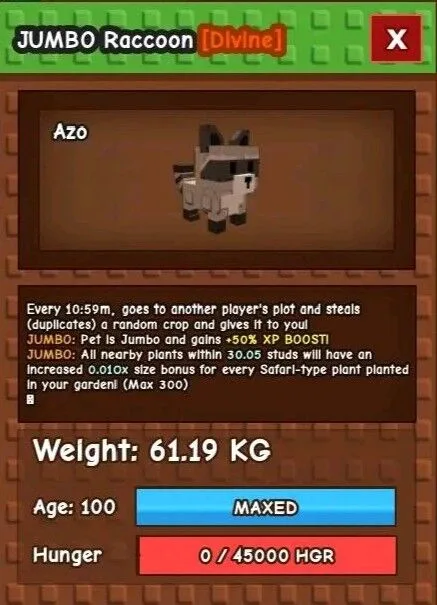 Huge raccoon — Account account