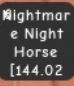 Nightmare Night Horse 144KG Age 250