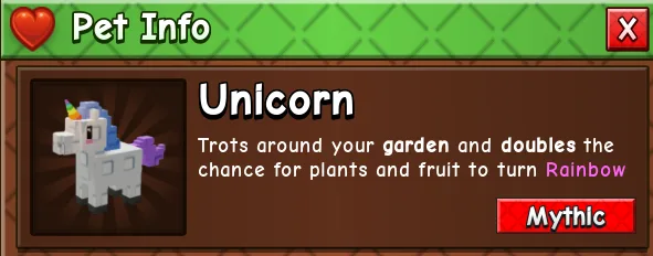 Unicorn — Account account