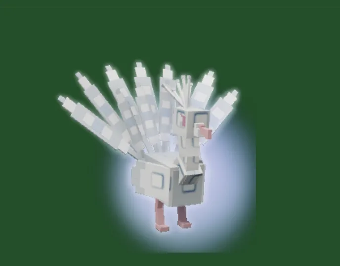 ALBINO PEACOCK