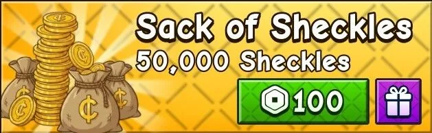 50K Sheckles - Sack Of Sheckles