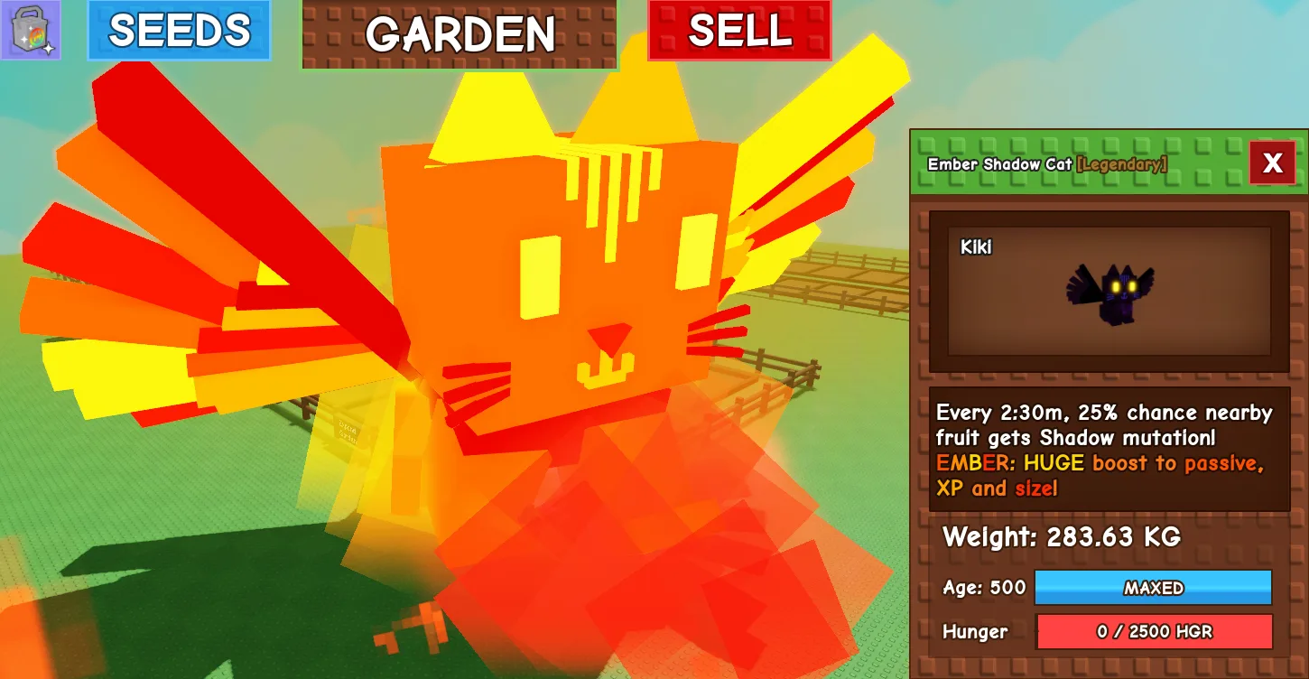 283.63kg Ember Shadow Cat