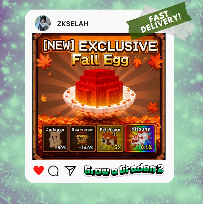 1x Exclusive Fall Egg