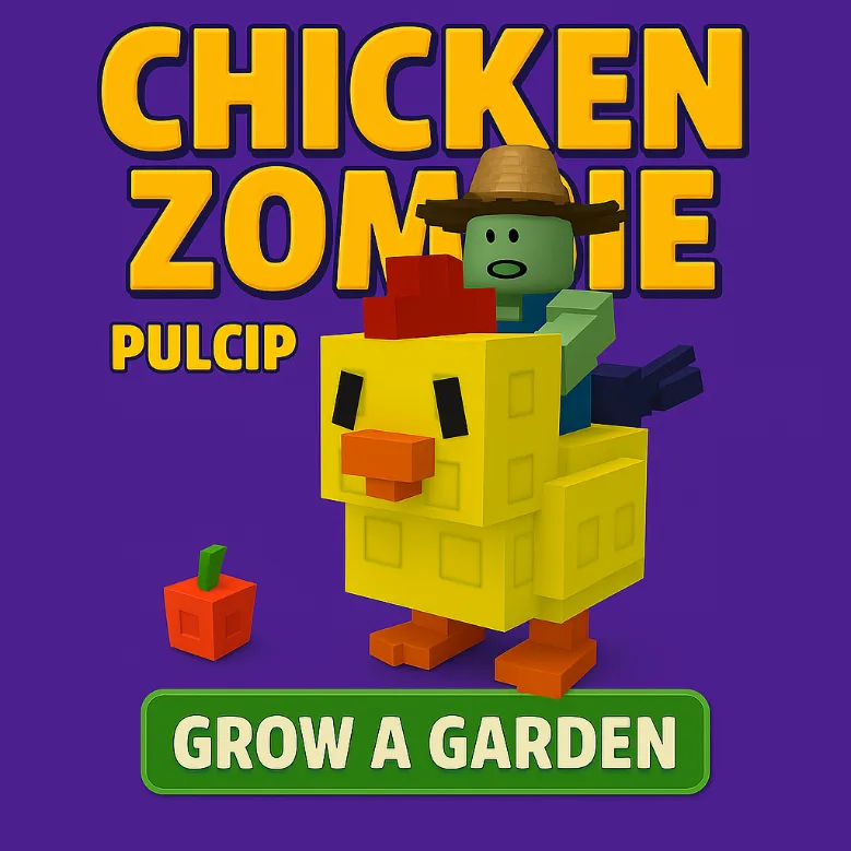 Chicken Zombie Grow a Garden FAST DELIVERY!