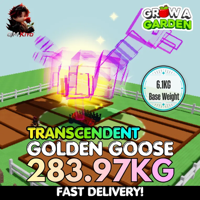 TRANSCENDENT Golden Goose 283.97KG Huge INSTANT DELIVERY