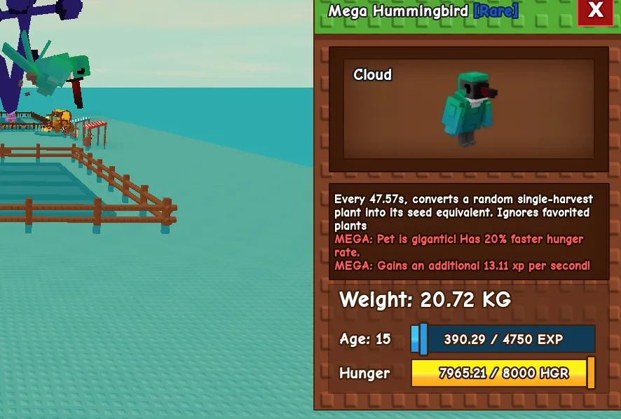 Godly 9.12kg base Mega HummingBird