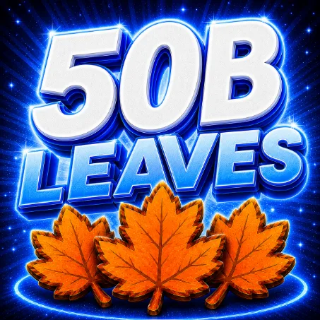 50 Billion Leaf Sheckles ( Fall Harvest Leaves / Big Maple Fruits) Instant Delivery