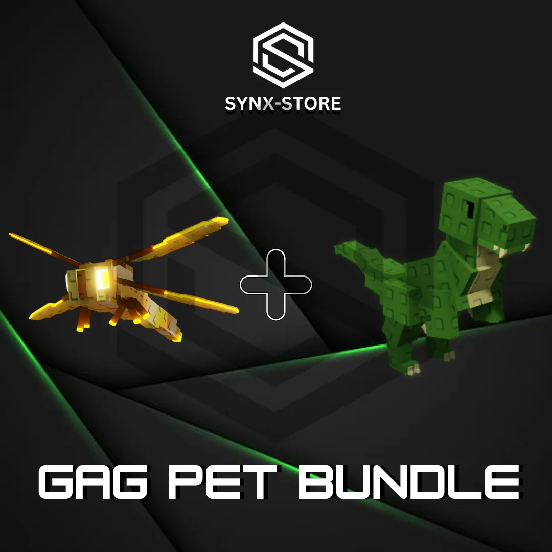 Pet Bundle 15 Dragonfly + T-Rex
