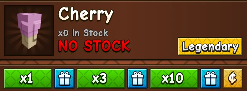 Cherry Seed (Legendary)