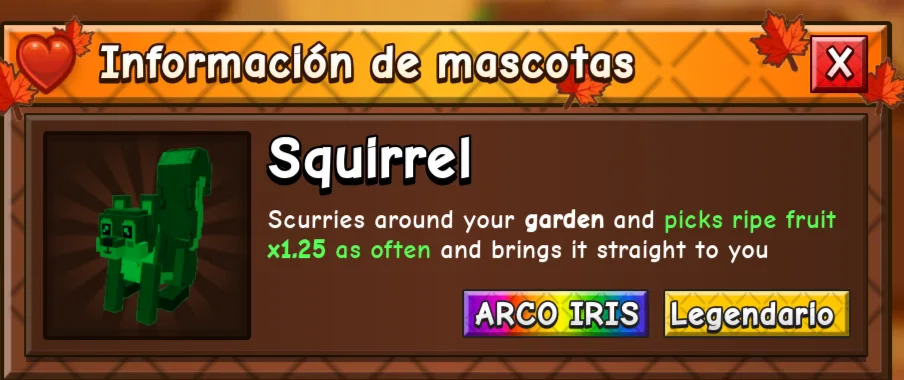 Squirrel (Legendary)