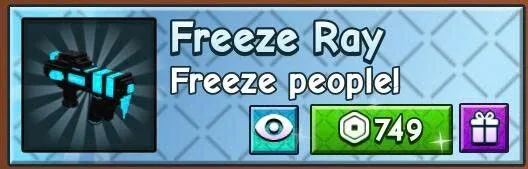 Freeze Ray 749R - Grow a Garden 2 — Account account