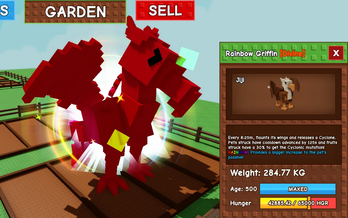 283.11kg Rainbow Griffin