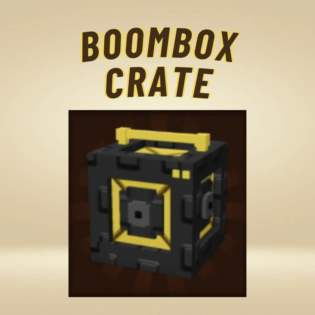 Boombox Crate INSTANT DELIVERY - Grow a Garden 2 (Legendary)
