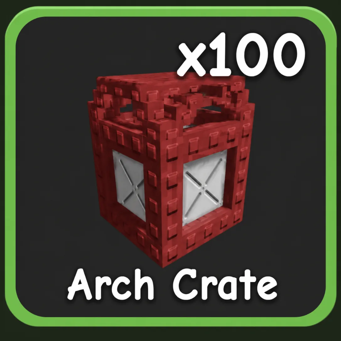 x 100 ARCH CRATE
