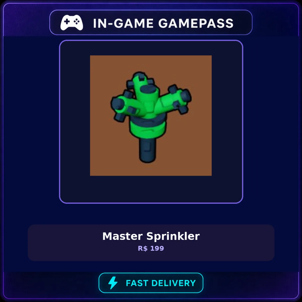 Master Sprinkler 199 Robux
