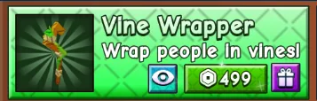Vine Wrapper x1 499R Gear Grow A Garden 2 Send via Gift - Instant Delivery(24/7 Online ) — Account account