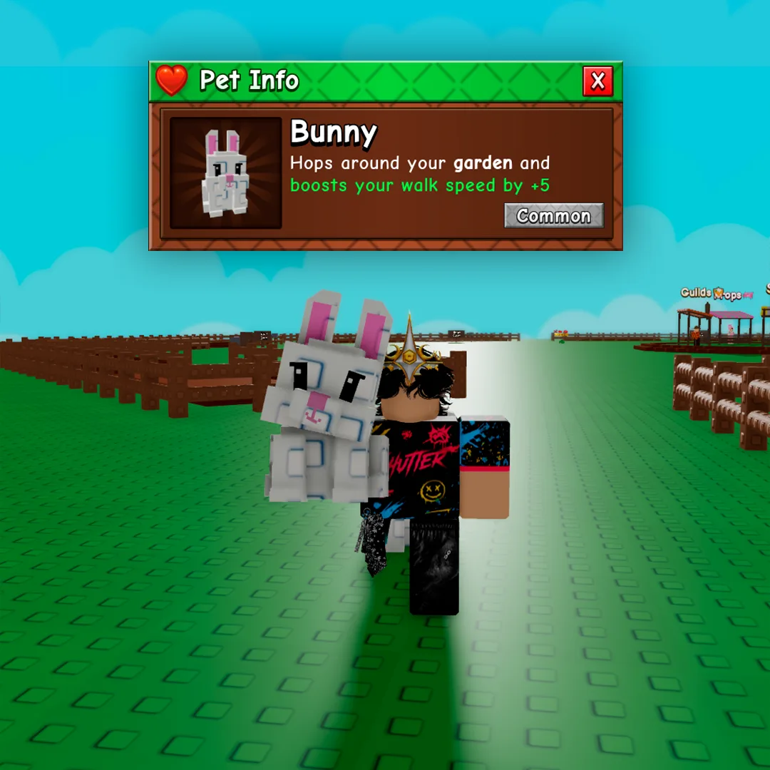 BUNNY - PET COMMON - +5 SPEED WALK - Instant Delivery — Account account