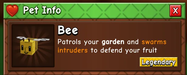 Bee (Rare) — Account account