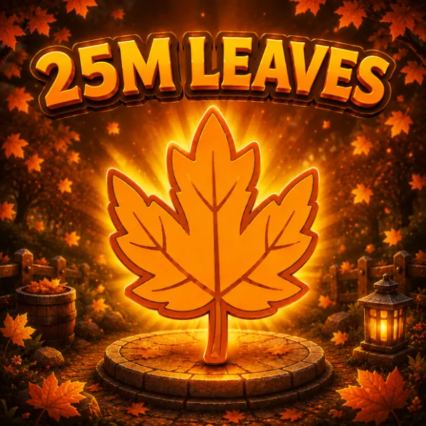 25M Leaves RAW VALUE Harvest Fall World