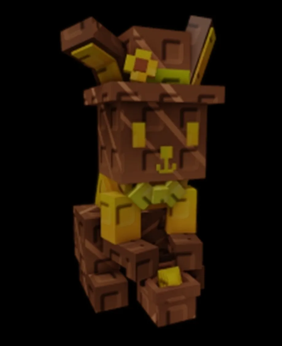 GILDED CHOC EASTER BUNNY
