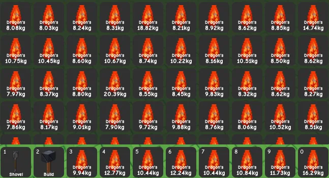 8-20 KG Dragon Breath Fruit GAG 2 — Account account