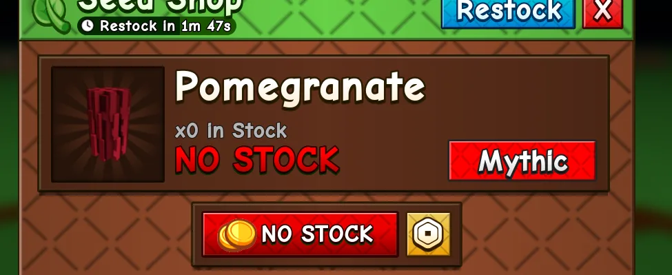Pomegranate Seed (Mythic) — Account account