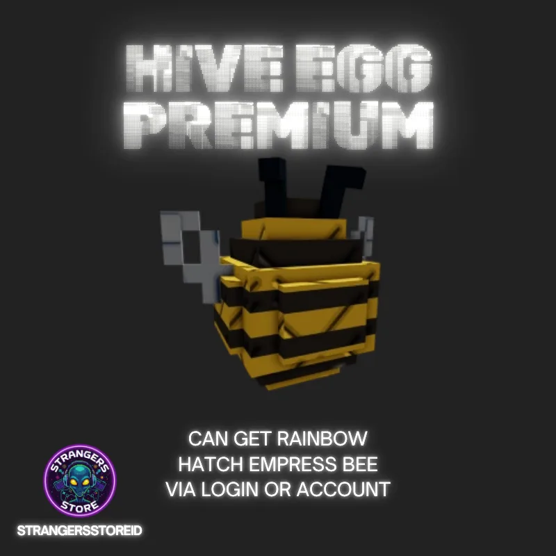 X 50 HIVE EGG PREMIUM VIA GIFT IN GAME NEW GROW A GARDEN