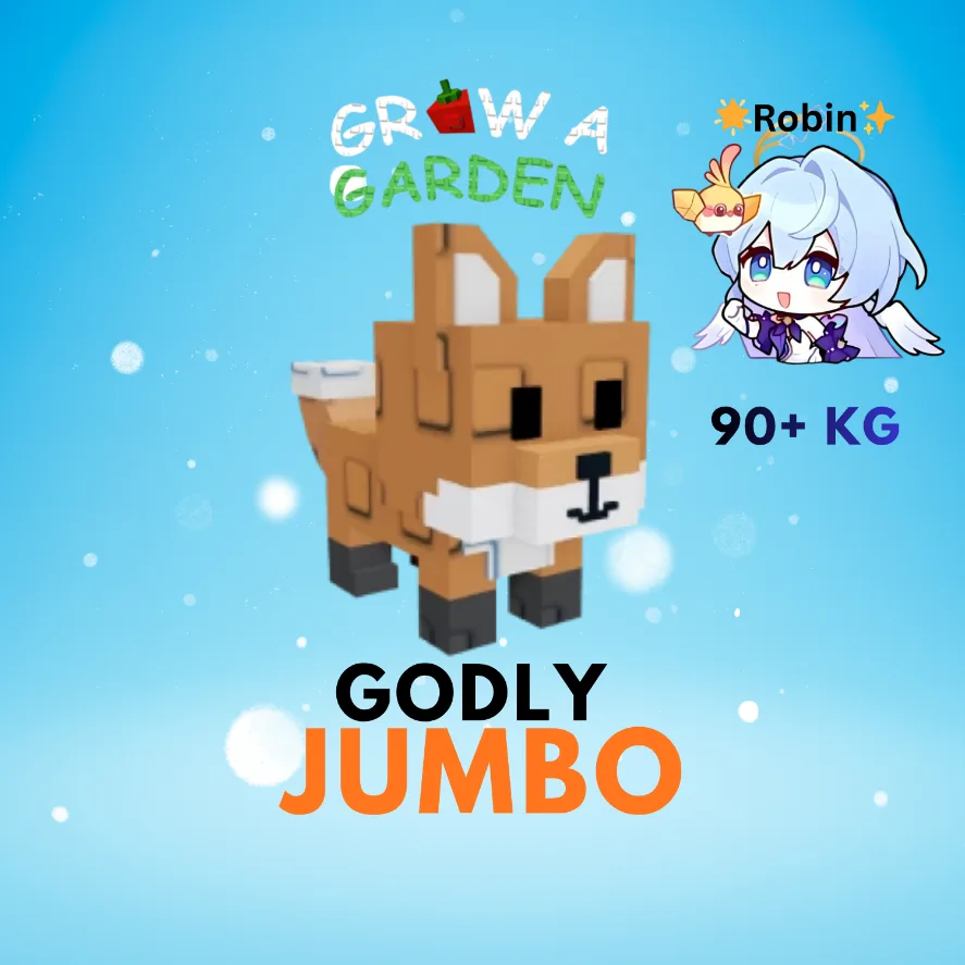 GODLY JUMBO Red Fox - 90+KG - Max Age 121 - Grow a Garden — Account account