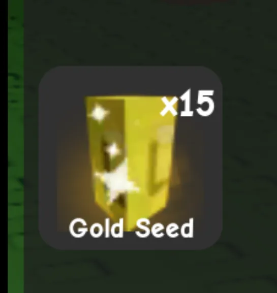 GOLD SEED — Account account