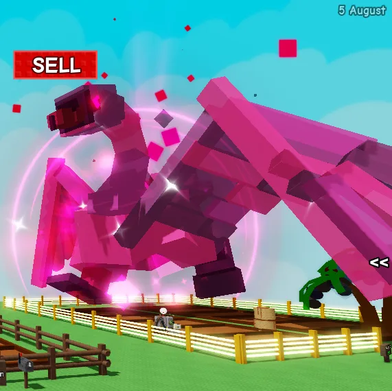 Nightmare Titanic Huge Swan 78kg+ Age 100 Maxed New Divine Pet Super Cool Biggest Visual Cheap — Account account