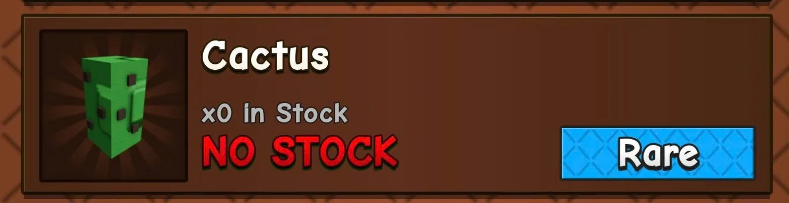 Cactus Seed (Rare)
