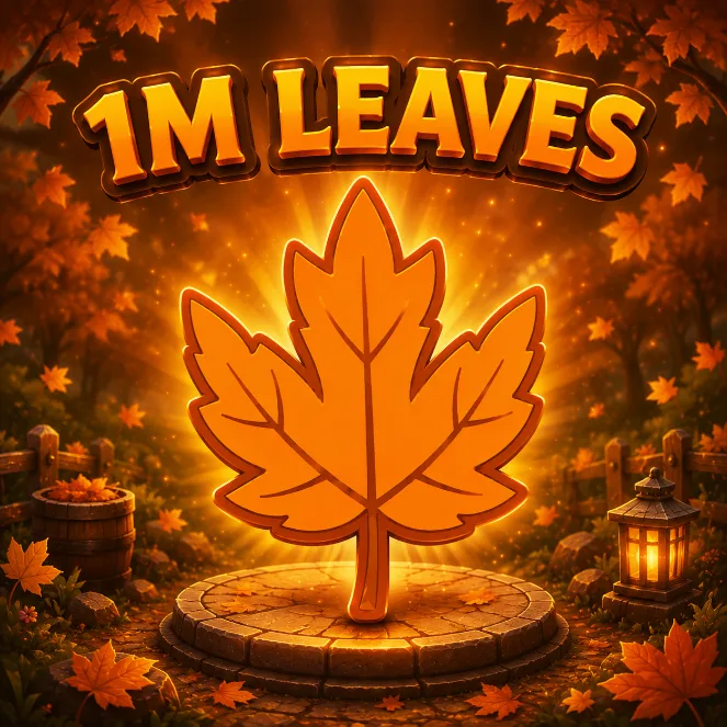 1M Leaves RAW VALUE Harvest Fall World