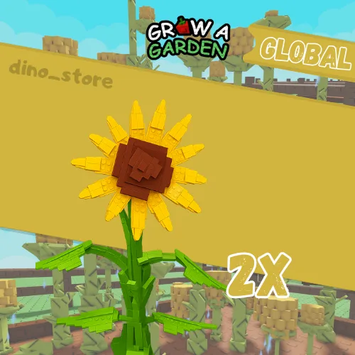 2x Legacy sunflower - grow a garden 100 safe - account — Account account