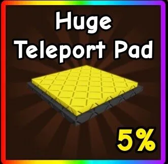 HUGE TELEPORT PAD x1 GROW A GARDEN 2 FAST DELIVERY ! CHEAPEST ! (VIA MAILBOX)