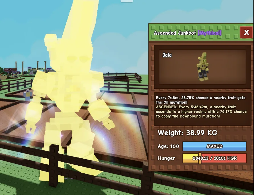 Ascended Junkbot 38.99KG