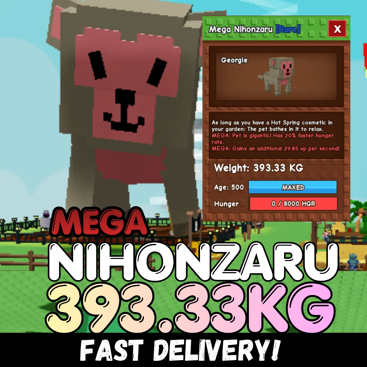 MEGA Nihonzaru 393.33KG Titanic Age 500 INSTANT DELIVERY