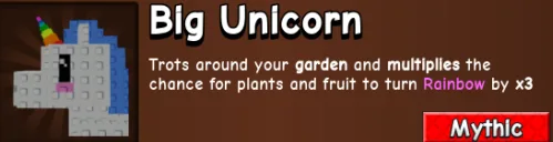 1x Big Unicorn — Account account