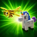 Unicorn + Gold Dragonfly