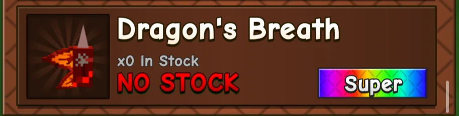 Dragon's Breath Seed (Super) — Account account